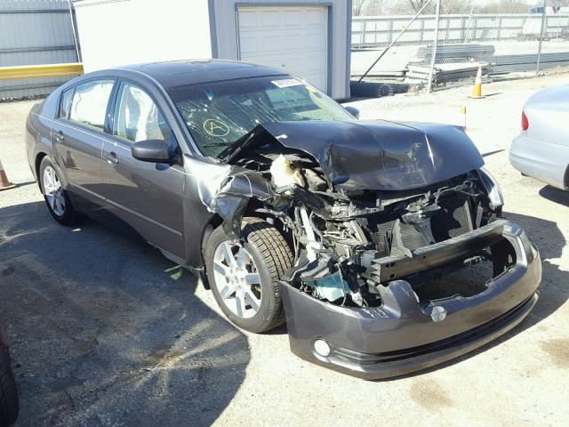 1N4BA41E76C834383 - 2006 NISSAN MAXIMA SE BLACK photo 1