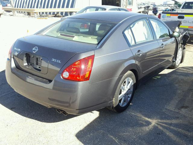 1N4BA41E76C834383 - 2006 NISSAN MAXIMA SE BLACK photo 4