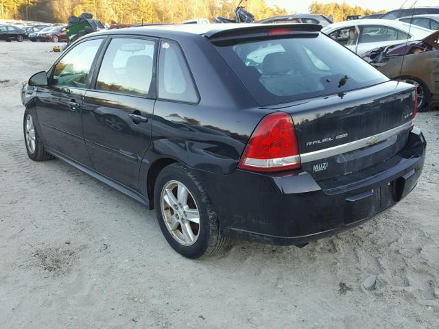 1G1ZT64805F216249 - 2005 CHEVROLET MALIBU MAX 黑色 照片 3