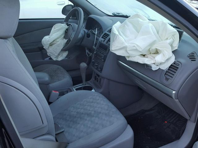 1G1ZT64805F216249 - 2005 CHEVROLET MALIBU MAX 黑色 照片 5