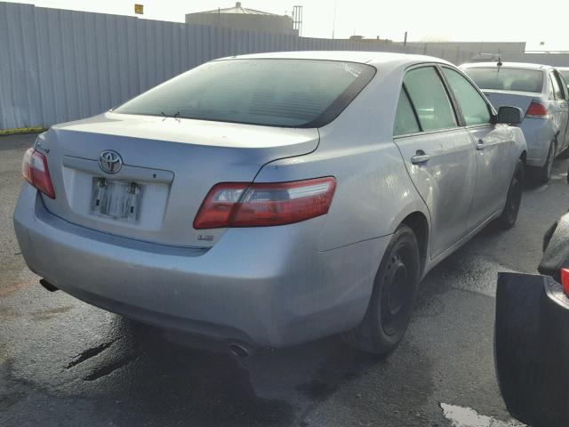 4T1BK46K37U530321 - 2007 TOYOTA CAMRY NEW SILVER photo 4