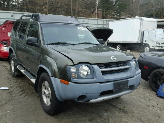 5N1ED28Y74C680267 - 2004 NISSAN XTERRA XE GREEN photo 1