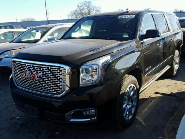 1GKS2JKJ2FR133706 - 2015 GMC YUKON XL D BLACK photo 2