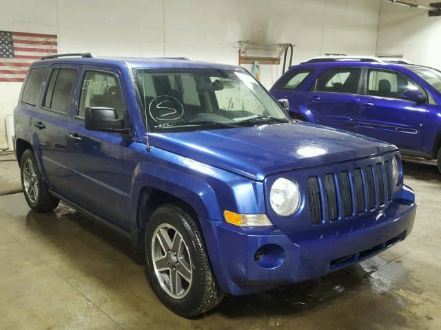 1J4FF28B49D112651 - 2009 JEEP PATRIOT SP BLUE photo 1