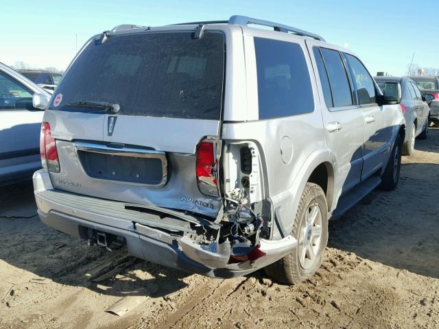 5LMEU78H53ZJ48408 - 2003 LINCOLN AVIATOR SILVER photo 4