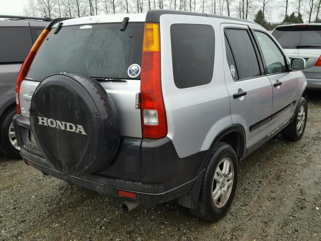 JHLRD788X3C046181 - 2003 HONDA CR-V EX GRAY photo 4