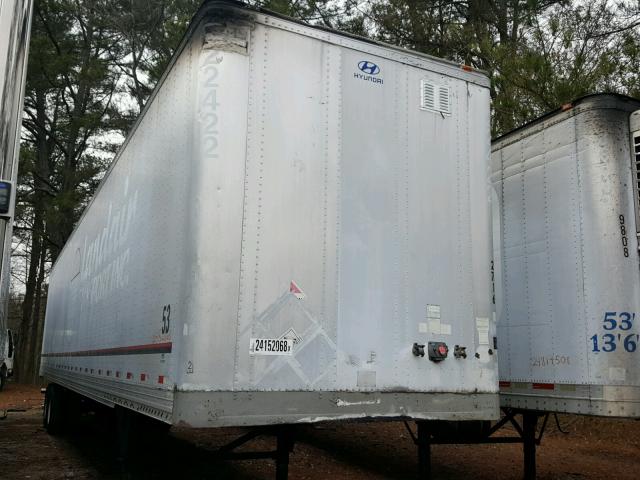 3H3V532C01T082190 - 2001 HYUNDAI TRAILER WHITE photo 1