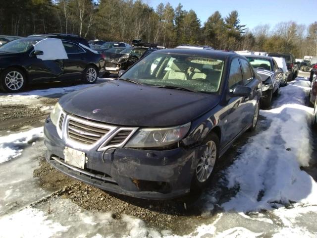 YS3FB49Y881014358 - 2008 SAAB 9-3 2.0T BLUE photo 2