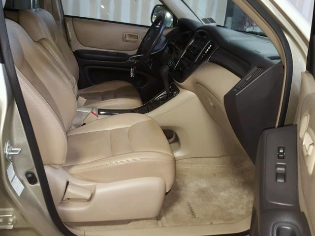 JTEHF21A330113008 - 2003 TOYOTA HIGHLANDER TAN photo 5