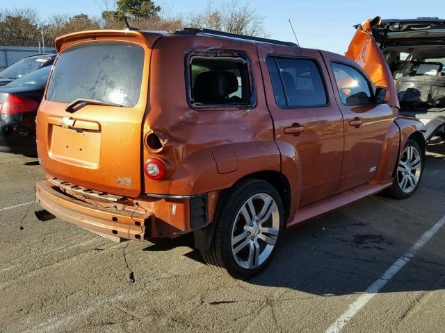 3GNCA63X88S675144 - 2008 CHEVROLET HHR SS 橙色 照片 4