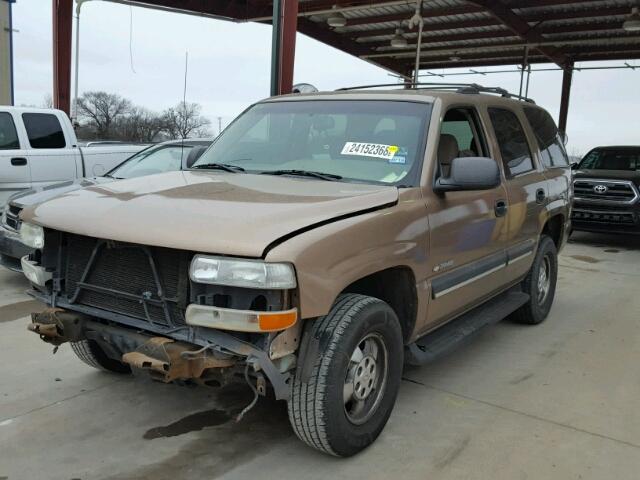 1GNEC13Z63R220408 - 2003 CHEVROLET TAHOE C150 BROWN photo 2