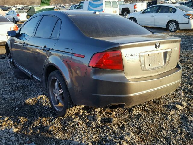 19UUA65516A042932 - 2006 ACURA 3.2TL GRAY photo 3