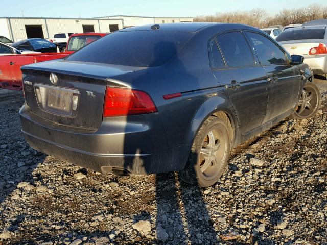 19UUA65516A042932 - 2006 ACURA 3.2TL GRAY photo 4