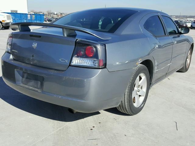 2B3KA43G46H444333 - 2006 DODGE CHARGER SE GRAY photo 4