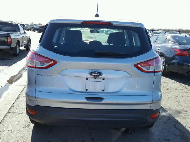 1FMCU0F7XFUB73091 - 2015 FORD ESCAPE S SILVER photo 9