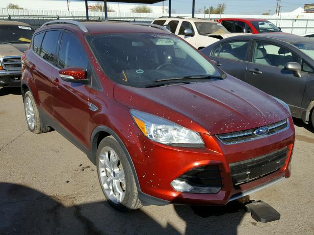 1FMCU0J92EUD80808 - 2014 FORD ESCAPE TIT RED photo 1