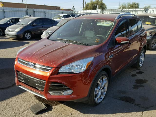 1FMCU0J92EUD80808 - 2014 FORD ESCAPE TIT RED photo 2