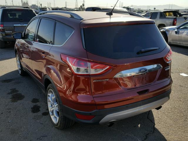 1FMCU0J92EUD80808 - 2014 FORD ESCAPE TIT RED photo 3