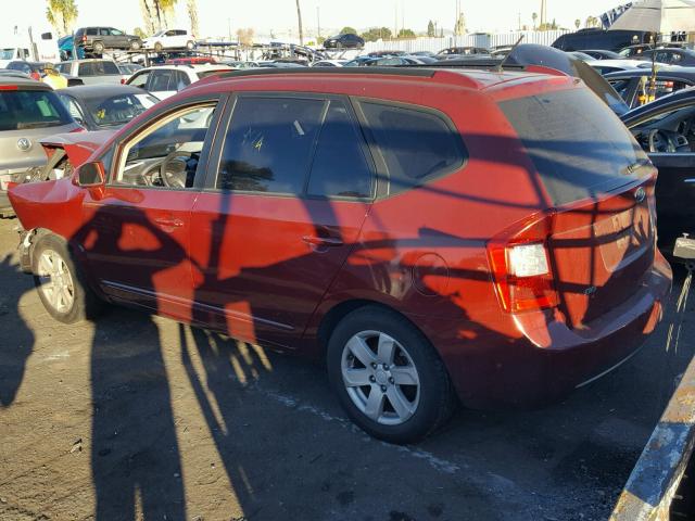 KNAFG525277083604 - 2007 KIA RONDO BASE RED photo 3