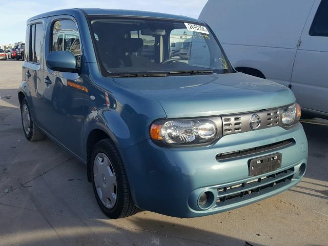 JN8AZ2KR8AT168636 - 2010 NISSAN CUBE BASE BLUE photo 1