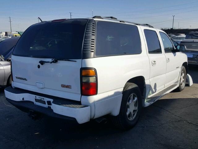 1GKFK66U74J210889 - 2004 GMC YUKON XL D WHITE photo 4