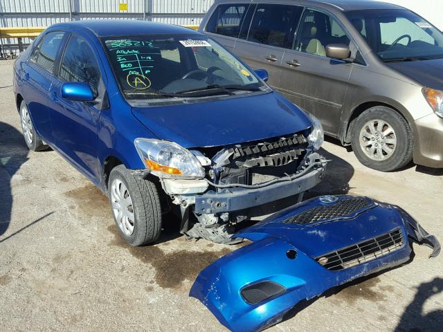 JTDBT4K38A4065431 - 2010 TOYOTA YARIS BLUE photo 1