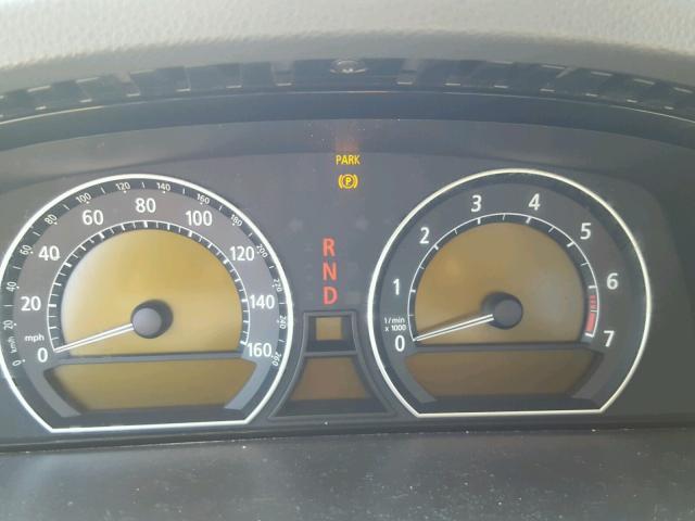 WBAHL83576DT00651 - 2006 BMW 750 I GRAY photo 8