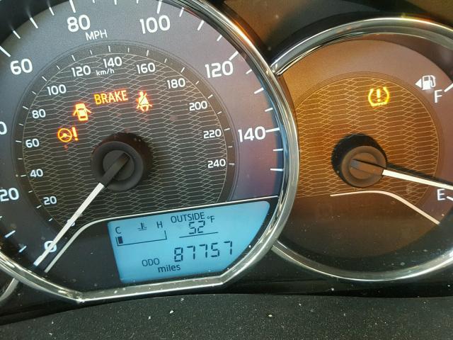 2T1BPRHE9FC440581 - 2015 TOYOTA COROLLA EC 灰色 照片 8