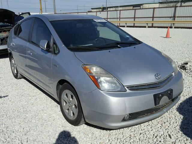 JTDKB20U083381747 - 2008 TOYOTA PRIUS SILVER photo 1