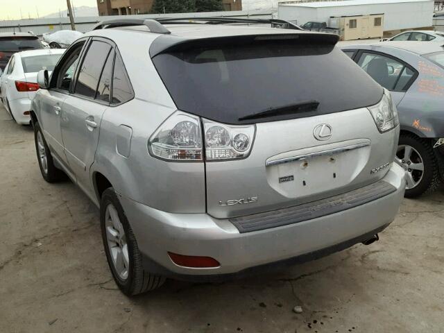 2T2HA31U64C018710 - 2004 LEXUS RX 330 SILVER photo 3