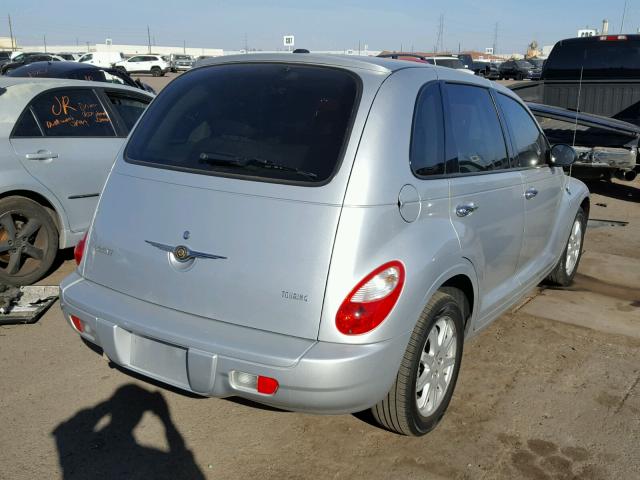 3A8FY58B38T122364 - 2008 CHRYSLER PT CRUISER SILVER photo 4