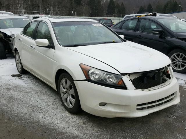 1HGCP36708A011179 - 2008 HONDA ACCORD EX WHITE photo 1