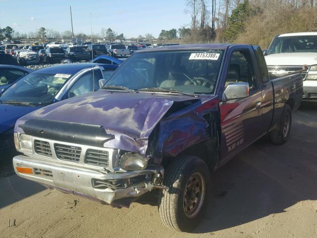 1N6HD16S5SC406134 - 1995 NISSAN TRUCK KING PURPLE photo 2