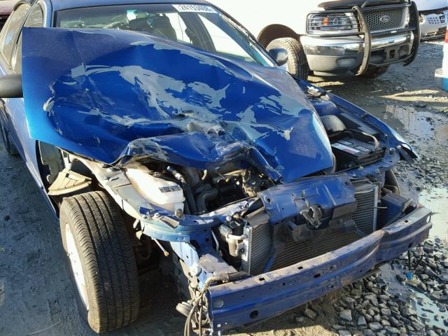 1G1JC52F547265917 - 2004 CHEVROLET CAVALIER BLUE photo 9