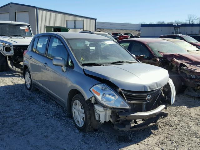 3N1BC1CP1AL446082 - 2010 NISSAN VERSA S GRAY photo 1