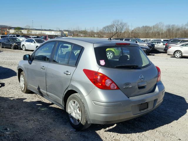 3N1BC1CP1AL446082 - 2010 NISSAN VERSA S GRAY photo 3