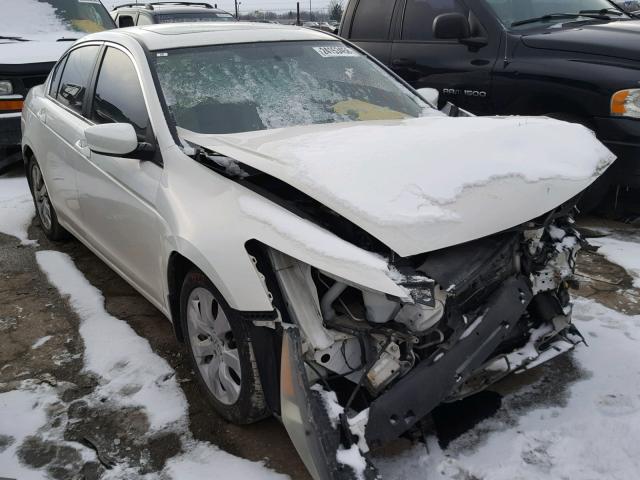 1HGCP2F8XAA110925 - 2010 HONDA ACCORD EXL WHITE photo 1