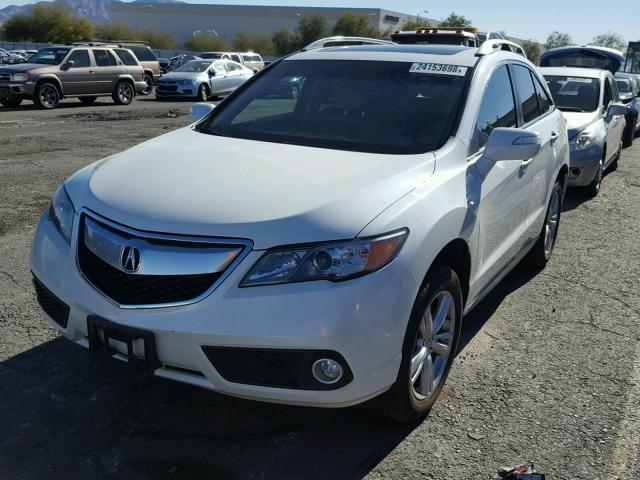 5J8TB3H54FL018440 - 2015 ACURA RDX TECHNO WHITE photo 2