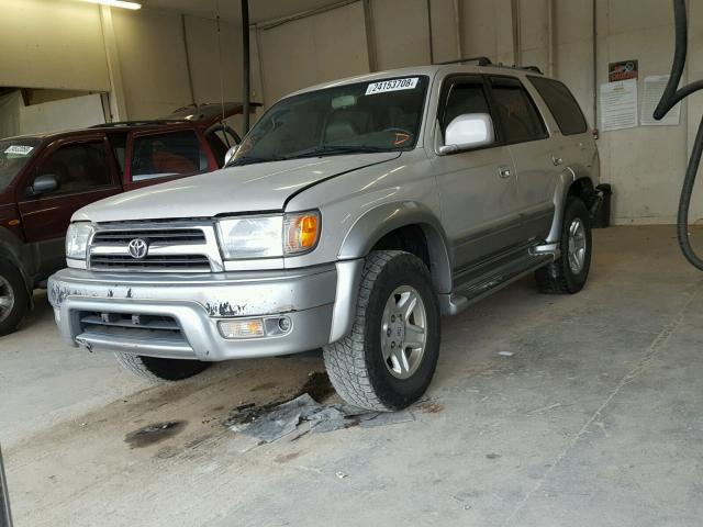 JT3HN87R9Y0301695 - 2000 TOYOTA 4RUNNER LI SILVER photo 2