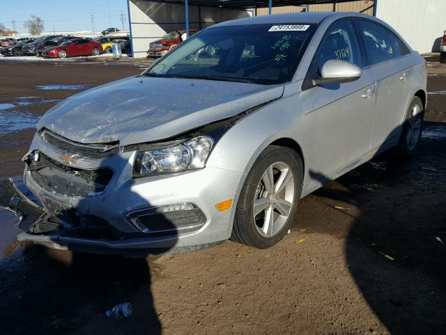 1G1PF5SB2G7225474 - 2016 CHEVROLET CRUZE LIMI SILVER photo 2