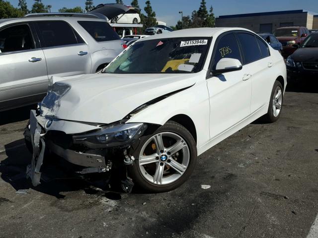 WBA3B1G5XENS80676 - 2014 BMW 320 I WHITE photo 2