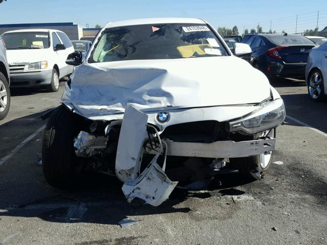 WBA3B1G5XENS80676 - 2014 BMW 320 I WHITE photo 9