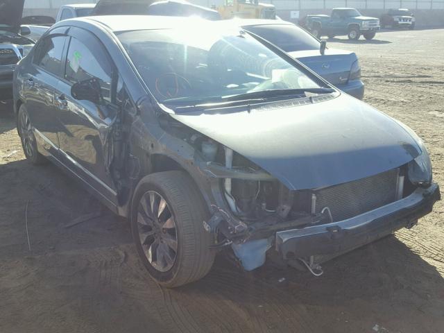 2HGFA1E88AH545230 - 2010 HONDA CIVIC EX GRAY photo 1