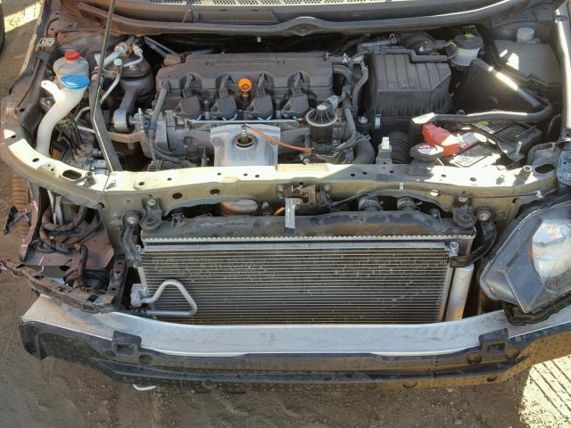 2HGFA1E88AH545230 - 2010 HONDA CIVIC EX ნაცრისფერი ფოტო 7
