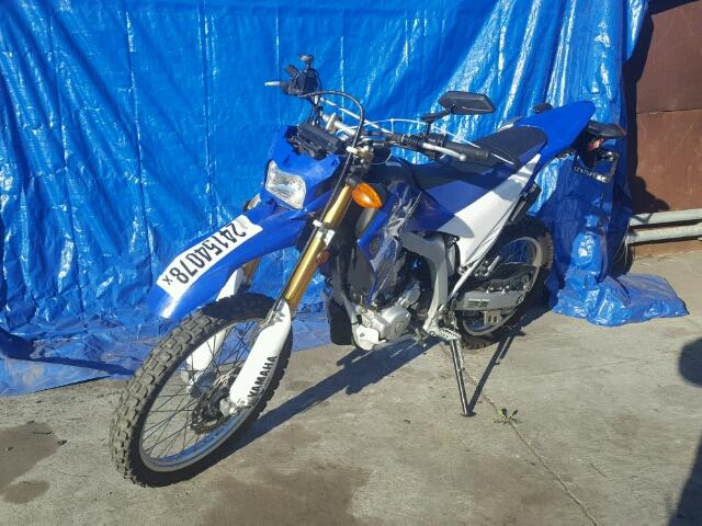 JYADG21Y3CA000971 - 2012 YAMAHA WR250 RC BLUE photo 2