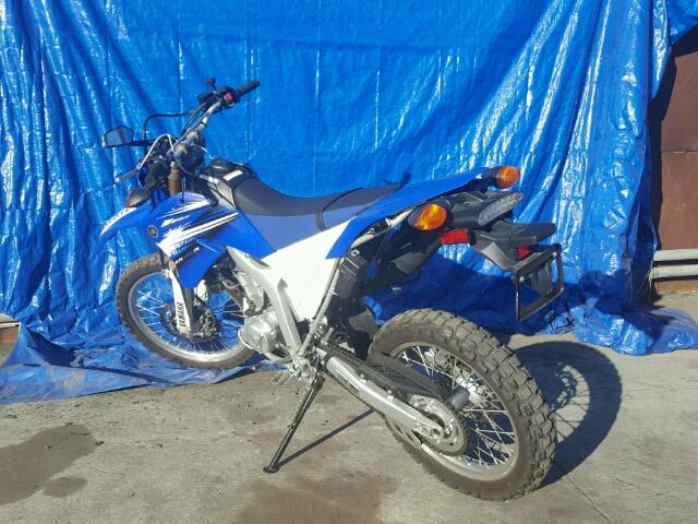 JYADG21Y3CA000971 - 2012 YAMAHA WR250 RC BLUE photo 3