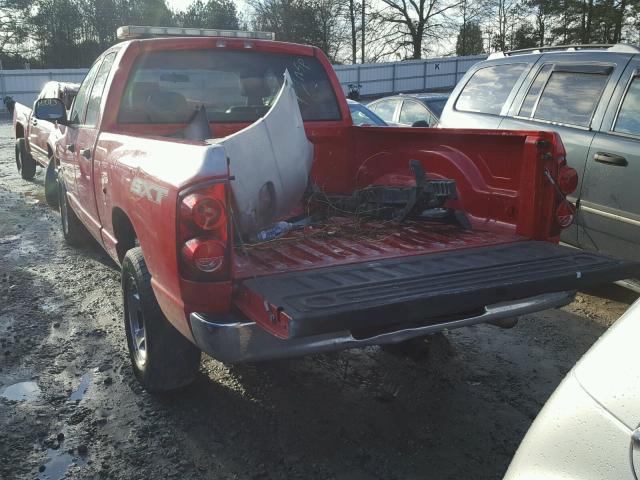 1D7HA18N08S604109 - 2008 DODGE RAM 1500 S RED photo 3