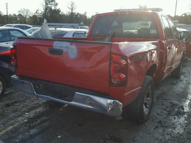 1D7HA18N08S604109 - 2008 DODGE RAM 1500 S RED photo 9