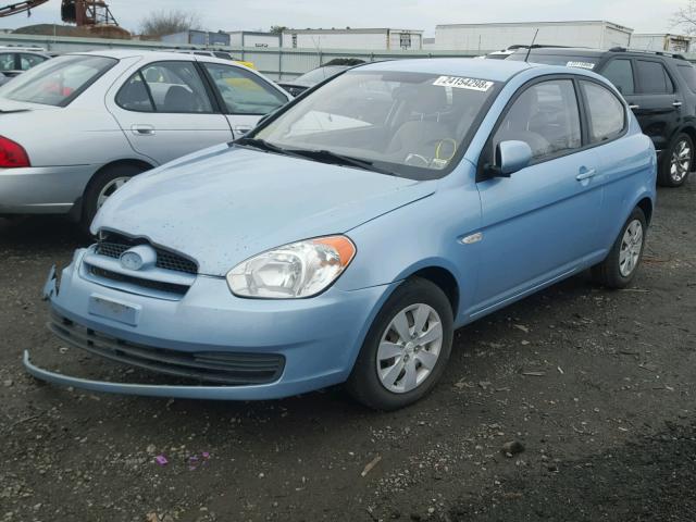 KMHCM3AC9BU195051 - 2011 HYUNDAI ACCENT GL BLUE photo 2