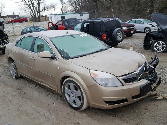 1G8ZS57N48F124128 - 2008 SATURN AURA XE BEIGE photo 1